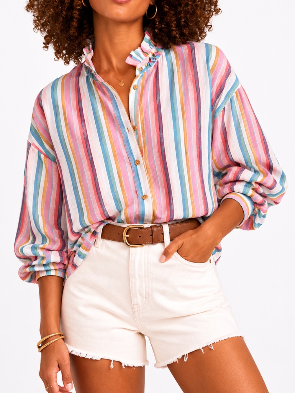 XIRENA Jensen Stripe Shirt